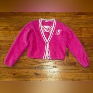 Barbie Movie Costume Pink Sweater Adult Size small